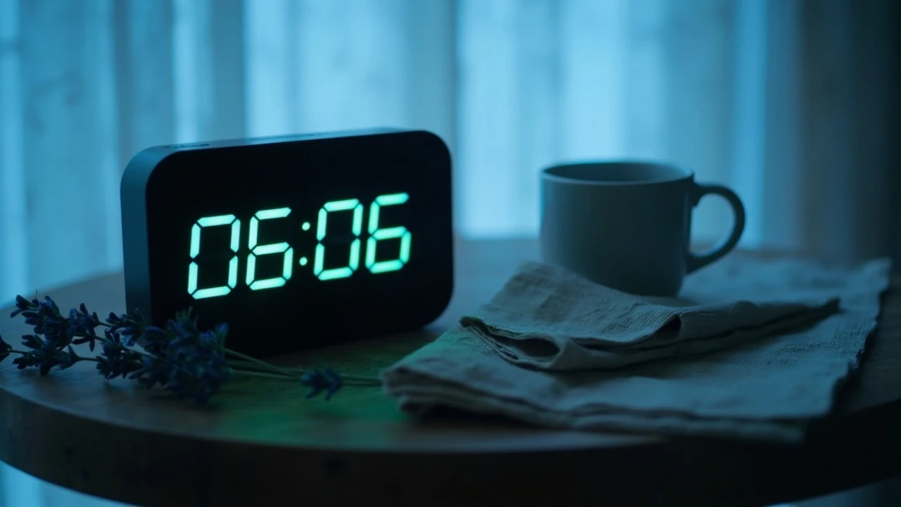 06:06 Uhr Bedeutung – Digitaluhr mit der Anzeige 06:06